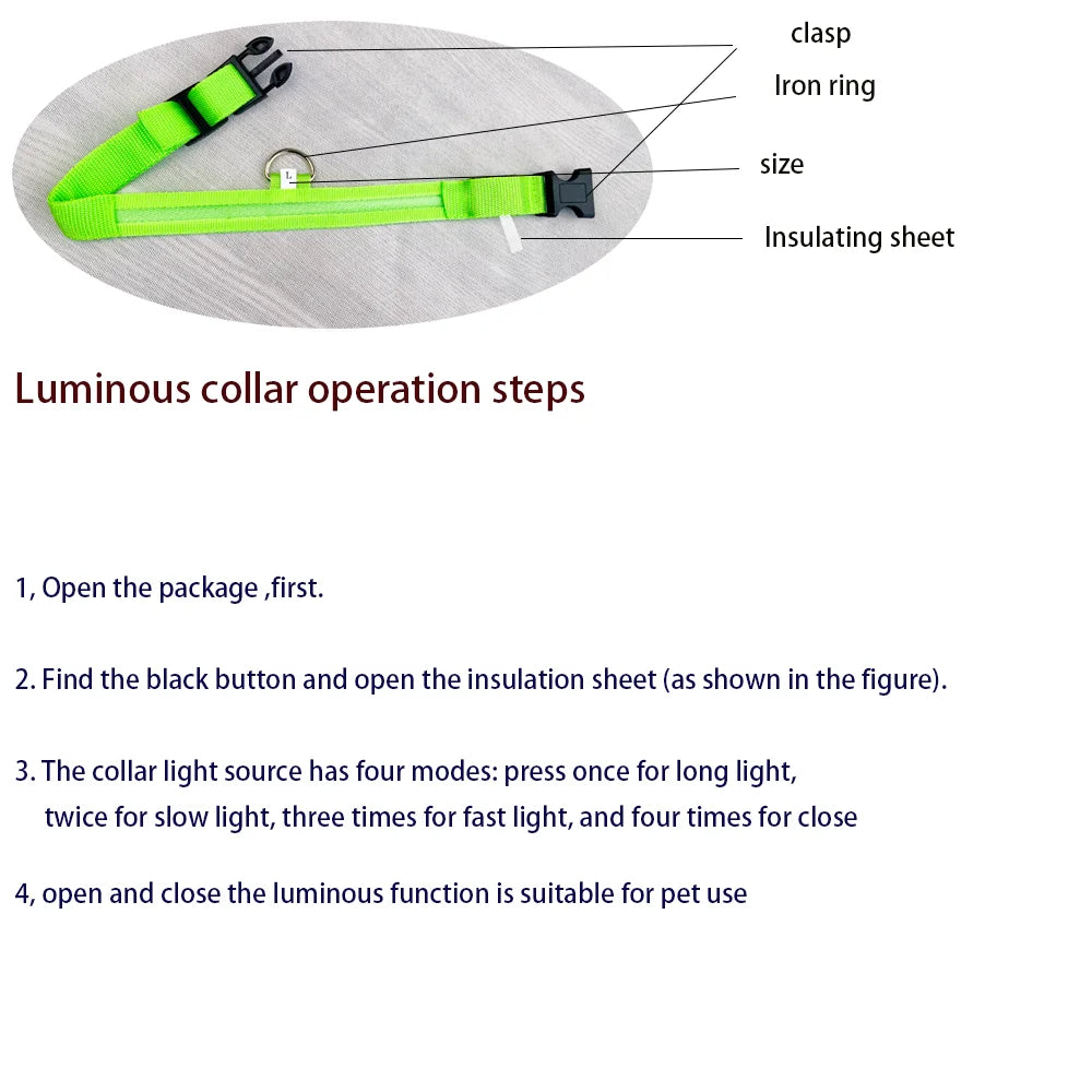 Luminous LED Pet Safety Leash™
